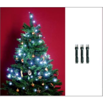 Beltéri fényfüzér, hideg fehér, 200 LED