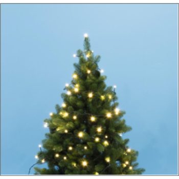 Beltéri fényfüzér, meleg fehér, 200 LED