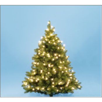 Beltéri gömb fényfüzér, meleg fehér, 100 LED