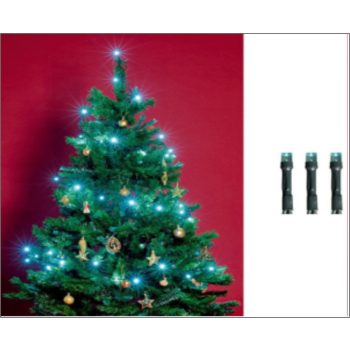 Beltéri fényfüzér, türkiz színben, 100 LED