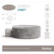 Lay-Z-Spa ZURICH Airjet felfújható jakuzzi 180 x 66 cm