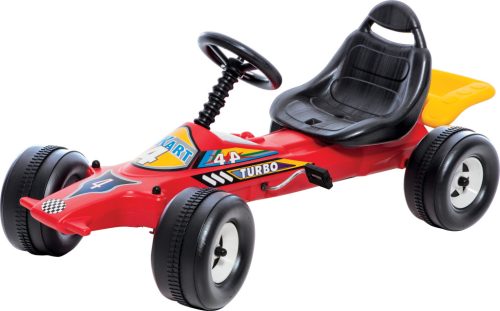 Gokart műanyag pedálos autó - gyermekjármű