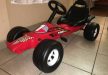 Gokart műanyag pedálos autó - gyermekjármű