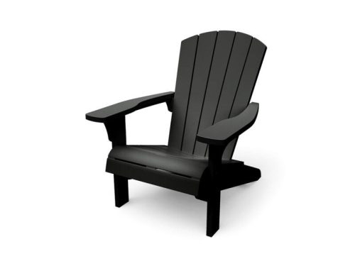 Troy műanyag kerti szék grafit szürke