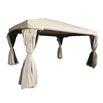 Alumínium Party Sátor 3 x 3,6 m bézs