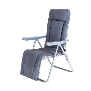 Manilla összecsukható kerti szék antracit szürke