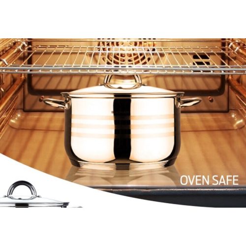 Blaumann Gourmet Line rozsdamentes fazék 7,6 L