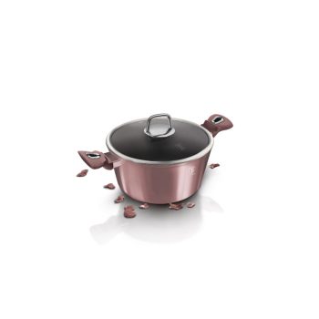   Berlinger Haus I-Rose Collection magas lábas titán bevonattal, fedővel, 20 cm