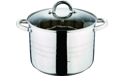 Blaumann Gourmet Line rozsdamentes fazék +üvegfedő 28 cm / 12,5 liter