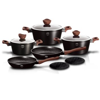 Berlinger Haus Ebony Rosewood Line 10 részes edénykészlet
