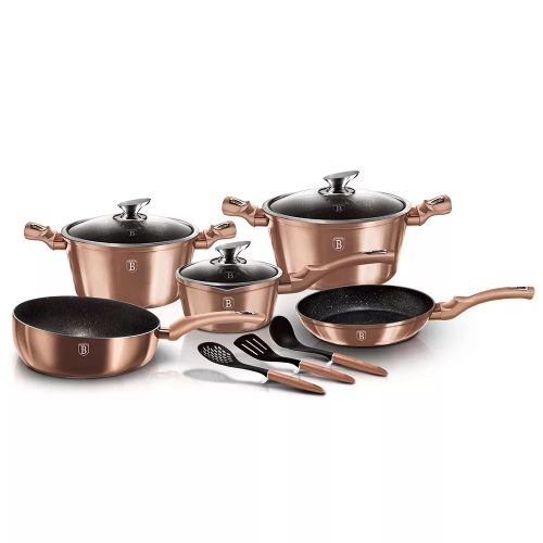 Berlinger Haus edénykészlet, 11 részes, Metallic Line Rose Gold Edition