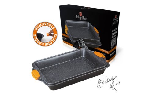 Berlinger Haus Granit Diamond 2db-os tepsi szett márvány bevonattal