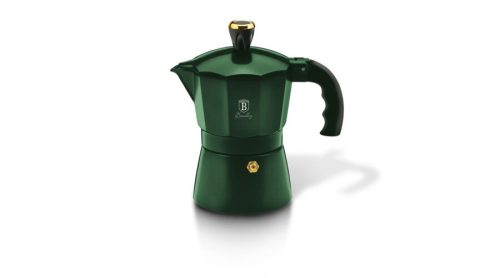 Berlinger Haus Emerald Collection 2 személyes kotyogós kávéfőző, smaragdzöld