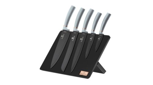 Berlinger Haus Moonlight Collection 6 részes rozsdamentes késkészlet tapadásmentes bevonattal, mágne