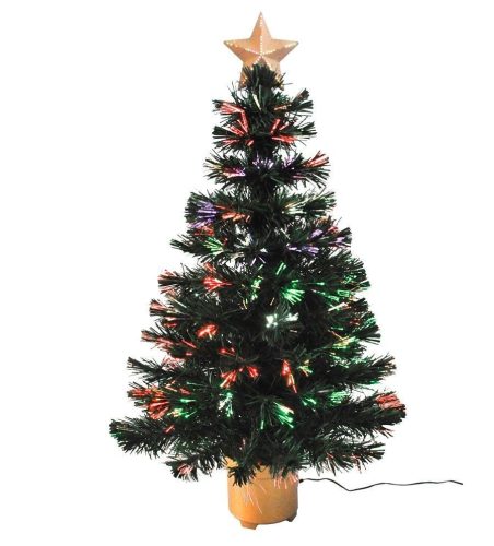 Mini Glassy műfenyő 80 cm, száloptikás