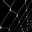 Crystalline toldható LED fényháló, 2 x 1 m, 96 db hideg fehér LED, átlátszó kábel