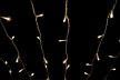 Crystalline toldható LED fényfüggöny 2,0 x 2,5 m, 500 db meleg fehér LED, átlátszó kábel