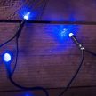 LED fényfüzér, kék, 120 LED, 9,6 m