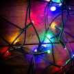 LED fényfüzér, multi, 120 LED, 9,6 m