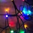 LED fényfüzér, multi, 120 LED, 9,6 m
