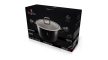 Berlinger Haus Black Silver Collection magas lábas márvány bevonattal, fedővel, 20 cm