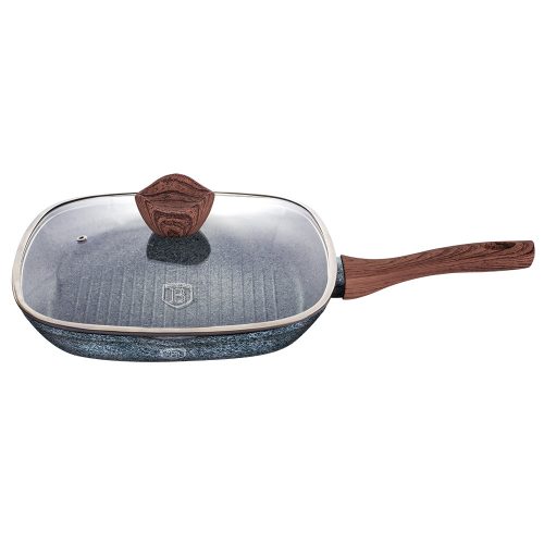 Berlinger Haus Forest Line Grill serpenyő fedővel 28 cm