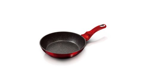 Berlinger Haus Metallic Line Black Burgundy Edition serpenyő márvány bevonattal, metál külső bevonat