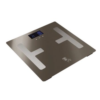   Berlinger Haus Metallic Carbon Line digitális testanalizáló személymérleg, carbon