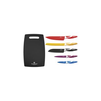   Blaumann 5+1 db-os késkészlet tapadásmentes bevonattal, vágódeszkával