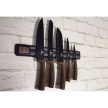 Berlinger Haus késkészlet mágneses tartó, fa, 6 részes, Forest Line- Original Brown