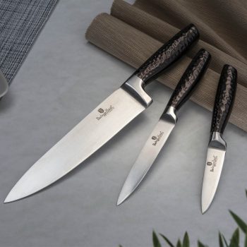 Berlinger Haus 3 részes késkészlet állvánnyal black