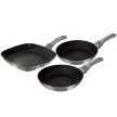 Berlinger Haus Moonlight Collection 3 részes serpenyőkészlet titán bevonattal