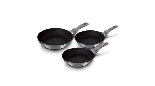 Berlinger Haus Moonlight Collection 3 részes univerzális serpenyőkészlet titán bevonattal