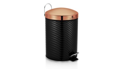 Berlinger Haus Blac Rose Collection rozsdamentes acél szemetes, 5 L