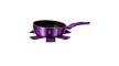 Berlinger Haus Metallic Line Royal Purple Edition flip serpenyő márvány bevonattal