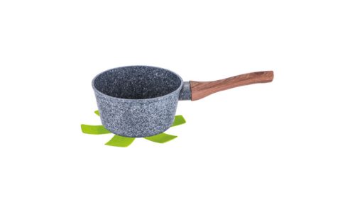 Berlinger Haus Forest Line szószos/tejforraló edény kő hatású márvány bevonattal, fa hatású nyéllel