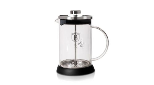 Berlinger Haus Black Silver Collection dugattyús kávé- és teafőző, 800 ml