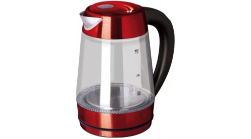 Berlinger Haus Metallic Burgundy Line rozsdamentes acél elektromos vízforraló hőfokszabályzóval, 1,7