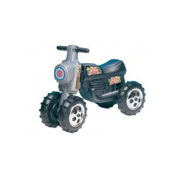 121F Cross 2 műanyag motor fekete - gyermekjármű