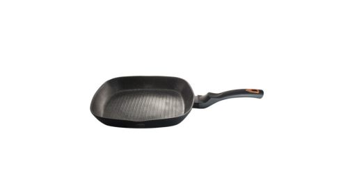 Berlinger Haus Granit Diamond Line grill serpenyő márvány bevonattal, fekete-narancs színben