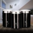 Berlinger Haus Black Silver Collection 3 db-os tárolódoboz készlet