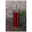 Berlinger Haus Metallic Burgundy Line WC kefe tartóval metál külső bevonattal, burgundy