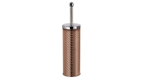 Berlinger Haus Metallic Rosegold Line WC kefe tartóval metál külső bevonattal, rosegold