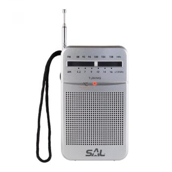 SAL RPC 4 zsebrádió, 2 sávos, ezüst