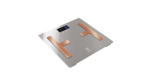 Berlinger Haus Moonlight Collection digitális testanalizáló személymérleg, szürke/rosegold