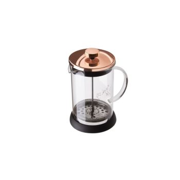   Berlinger Haus Metallic Rosegold Line dugattyús kávé- és teafőző, 800 ml