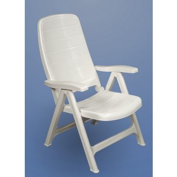 Prelude műanyag kerti szék fehér - Flair