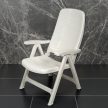 Prelude műanyag kerti szék fehér - Flair
