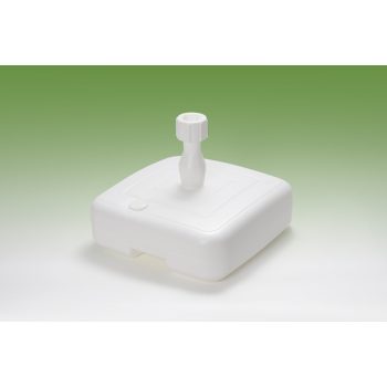 Műanyag kerti napernyőtalp Tenuto Fehér 20L - Flair