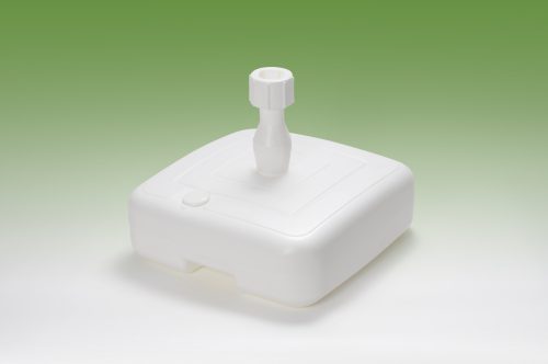 Műanyag kerti napernyőtalp Tenuto Fehér 20L - Flair